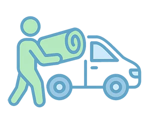 odbiór dywanu z domu